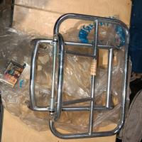portapacchi accessorio anteriore cromato nos vespa