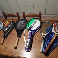 14 racchette tennis vintage originali 