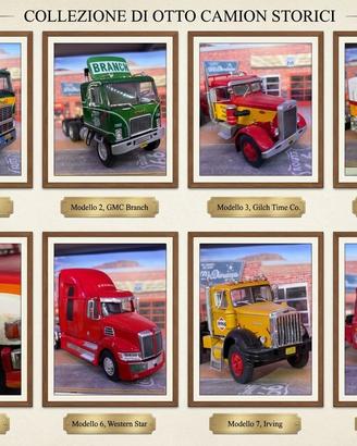 Camion americani con semirimorchio scala 1/43 n 8