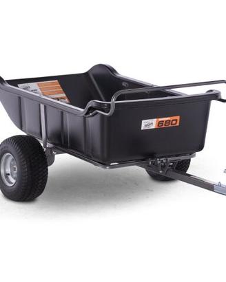 CARRELLO RIMORCHIO SHARK ATV GARDEN 680 NERO