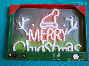 Lampada LED Merry Christmas 