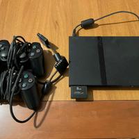 Play station 2 ps2 con memory card e joystick