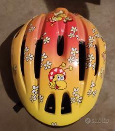 Casco bici bambino S/M giallo 