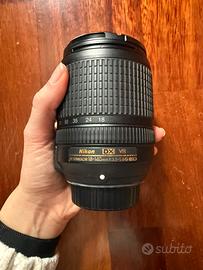 Obiettivo Nikon 18-140 + lenti Neewer