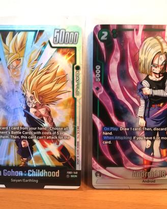 136 Carte Dragon Ball FB01