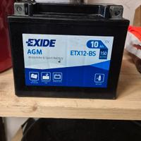 Batteria moto/auto Exide AGM 10Ah 12zb