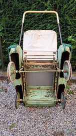 Carrozzina in latta anni 50-60