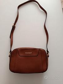 Borsa a tracolla Twinset Milano Camera Bag marrone