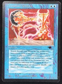 Magic The Gathering (MTG) Transmute Artifact