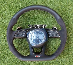 Volante Piatto Audi RS S Pelle Alcantara 2016-2026
