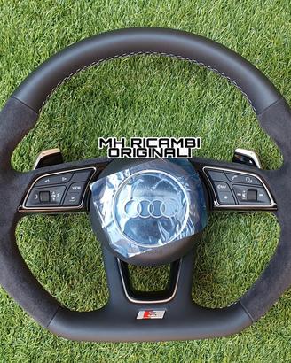 Volante Piatto Audi RS S Pelle Alcantara 2016-2026