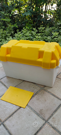 Cassetta porta batteria nautica stagna