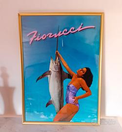 Fiorucci moda design poster vintage fotografia