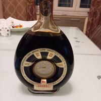 Bottiglia da collezione con orologio