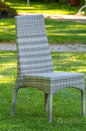 Sedie Ratan sintetico plastica