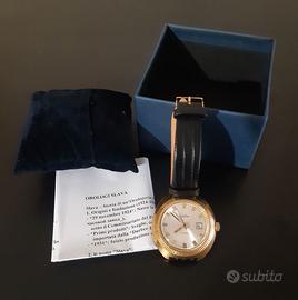 Orologio vintage russo sovietico slava collezione