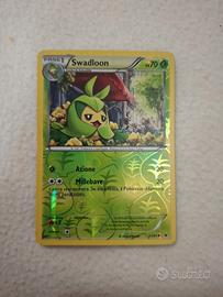 Swadloon Reverse Holo 2/101 Carte da Gioco Pokemon