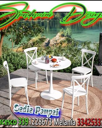 Sedia Pompei in polipropilene  da 25 euro