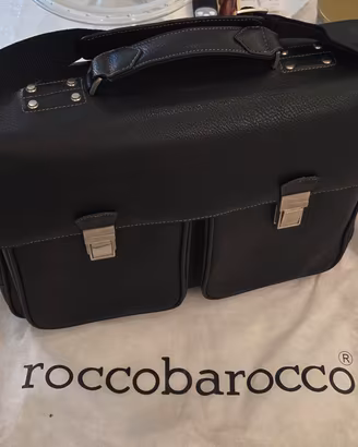 Borsa da lavoro in pelle Rocco Barocco