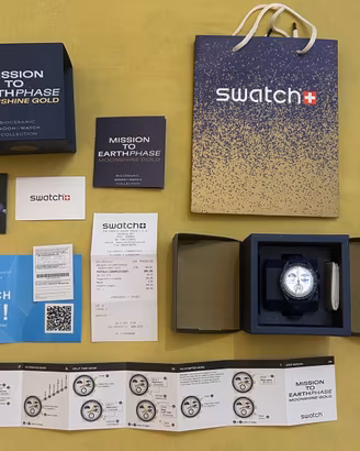 Omega x Swatch MoonSwatch Mission to Earthphase