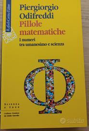 libro PILLOLE MATEMATICHE Piergiorgio Odifreddi