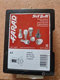 Bulloni antifurto cerchi X Fiat/Lancia/Alfa Romeo