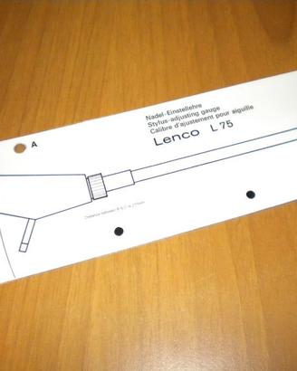 Dima per regolazione stilo GOLDRING Lenco 75, 78