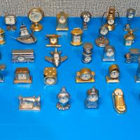 Lotto di 30 MINI OROLOGI DA TAVOLO,  Le Temps