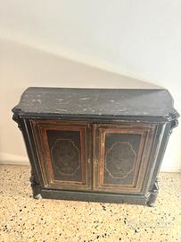 credenza in stile Napoleone III in legno