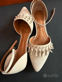 Ballerine scamosciate