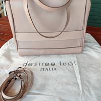 Borsa in pelle nuova, lavorazione artigianale 