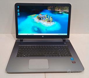 Notebook HP Pavilion 17" i3 8GB RAM 240GB SSD
