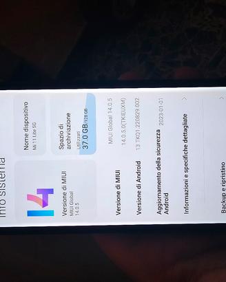 Xiaomi mi 11 lite 
