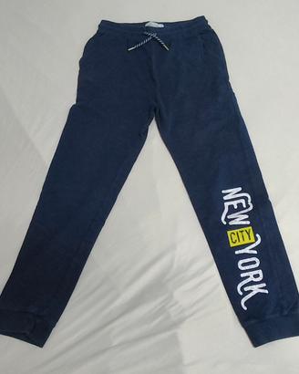 Pantaloni Ragazzo - Taglia 13-14 Anni Blu Notte