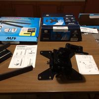 Supporto Porta TV + supporto porta decoder da muro