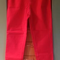 Pantalone jeans rosso camaieu