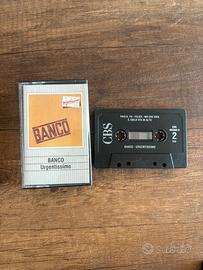 Audiocassetta originale BANCO Urgentissimo