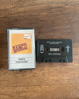 Audiocassetta originale BANCO Urgentissimo