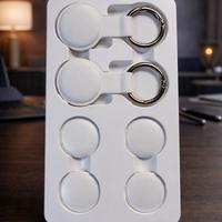 4 Airtag + 4 Portachiavi