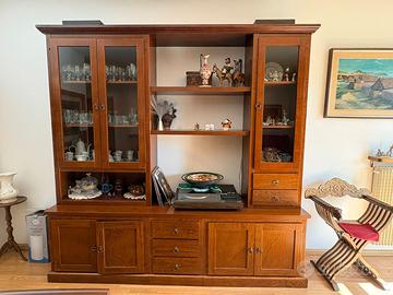 Armadio in legno per soggiorno 125x220x37cm