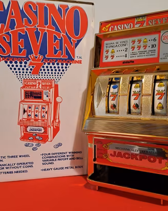 Gioco Didatto SLOT MACHINE Vintage