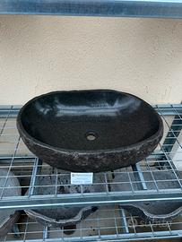 Lavandino in sasso di fiume superiore a 55cm