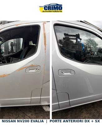 PORTE ANTERIORI DX SX NISSAN NV200 EVALIA CON SPEC