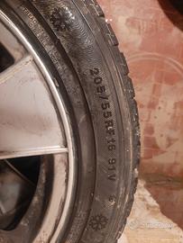 Gomme invernali + cerchione originale BMW