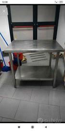 Tavolo acciaio inox