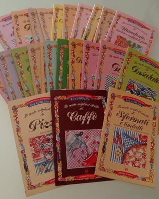 LOTTO 24 LIBRI RICETTE ANNI 96/97 GR. NEWTON /173G