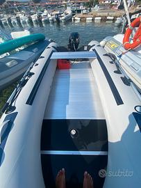 Gommone 4,50 con Mercury 15 cv