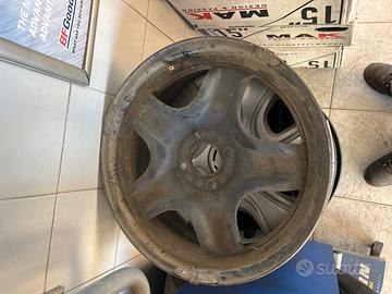 cerchi in ferro renault clio 16” con pattane 200€