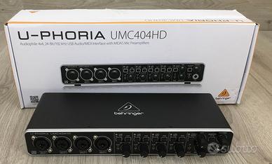 SCHEDA AUDIO Behringer UMC404HD