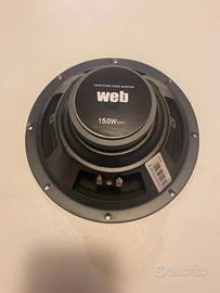 Coppia di woofer 150 W 8 ohm